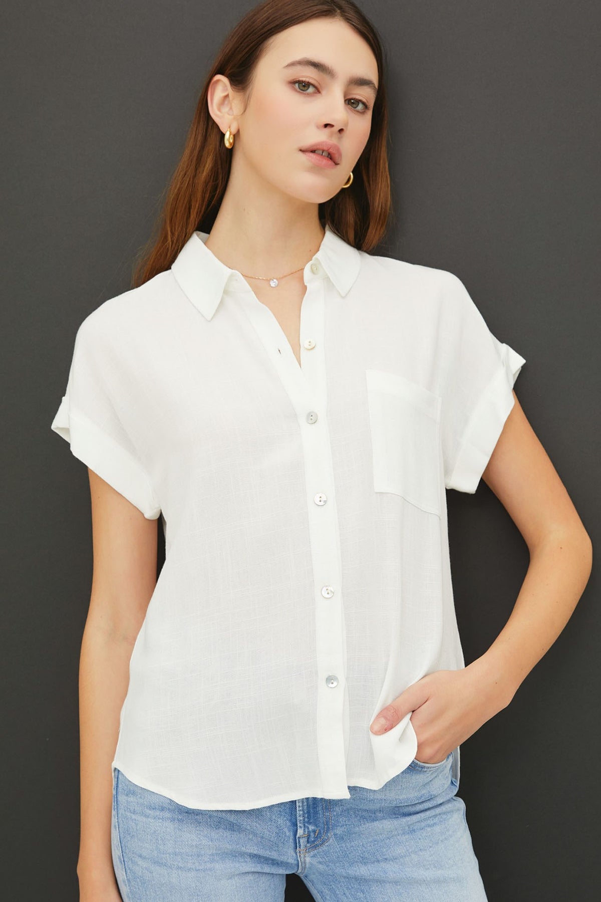 NYLAND Blaine SS Pocket Button Down