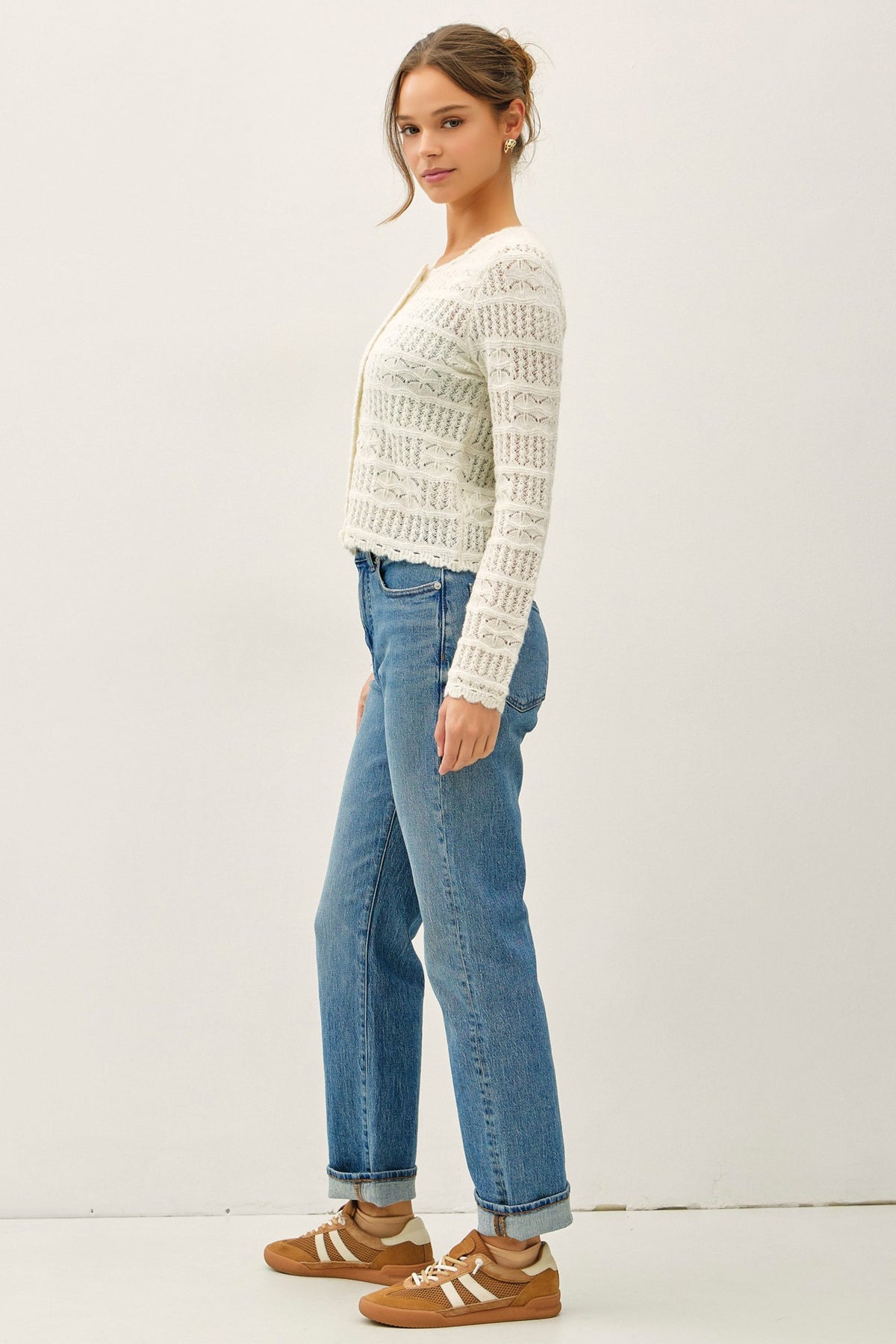 DEON Light Big Crochet Cardigan
