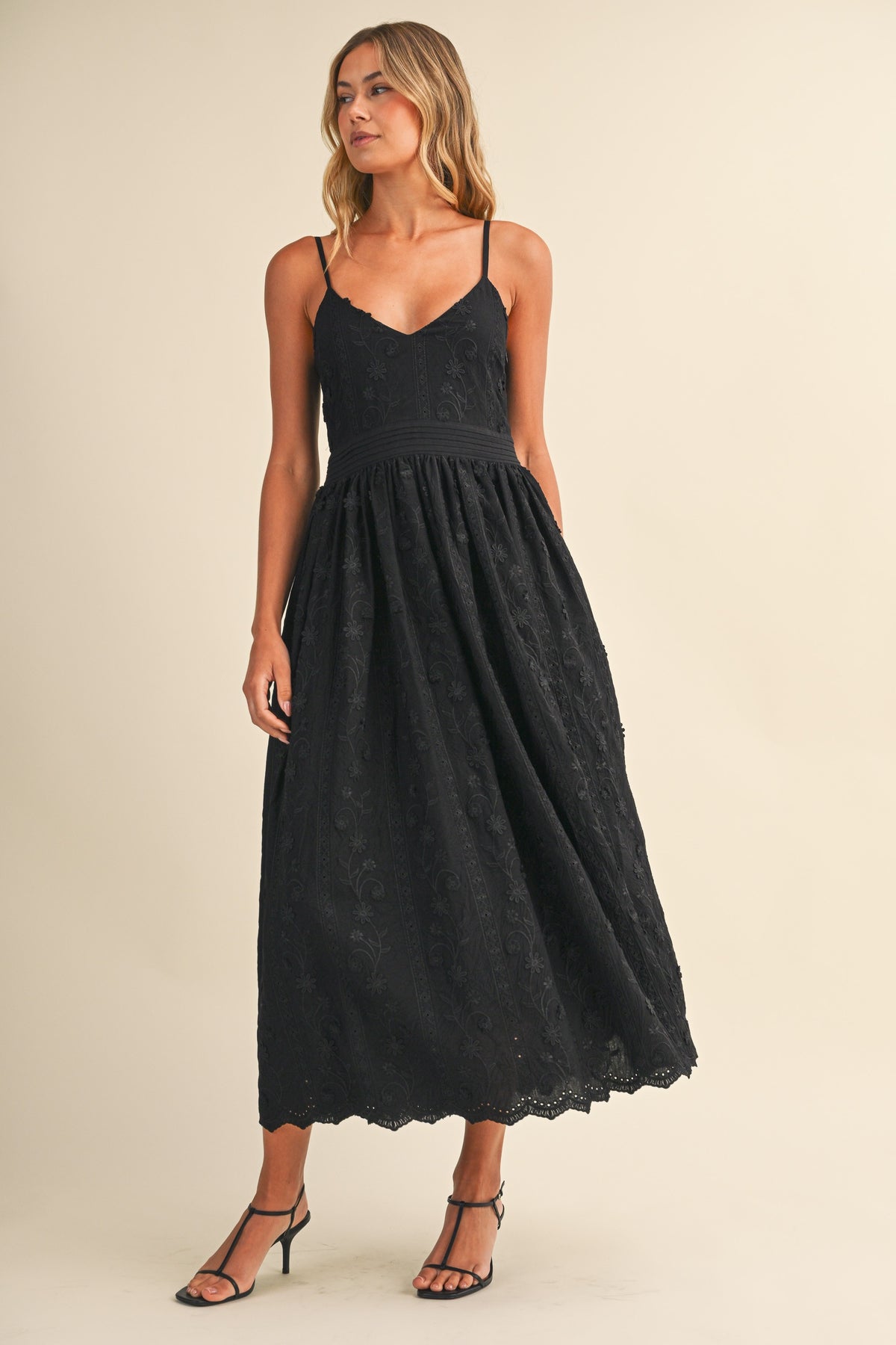 DEON Lace Midi Dress