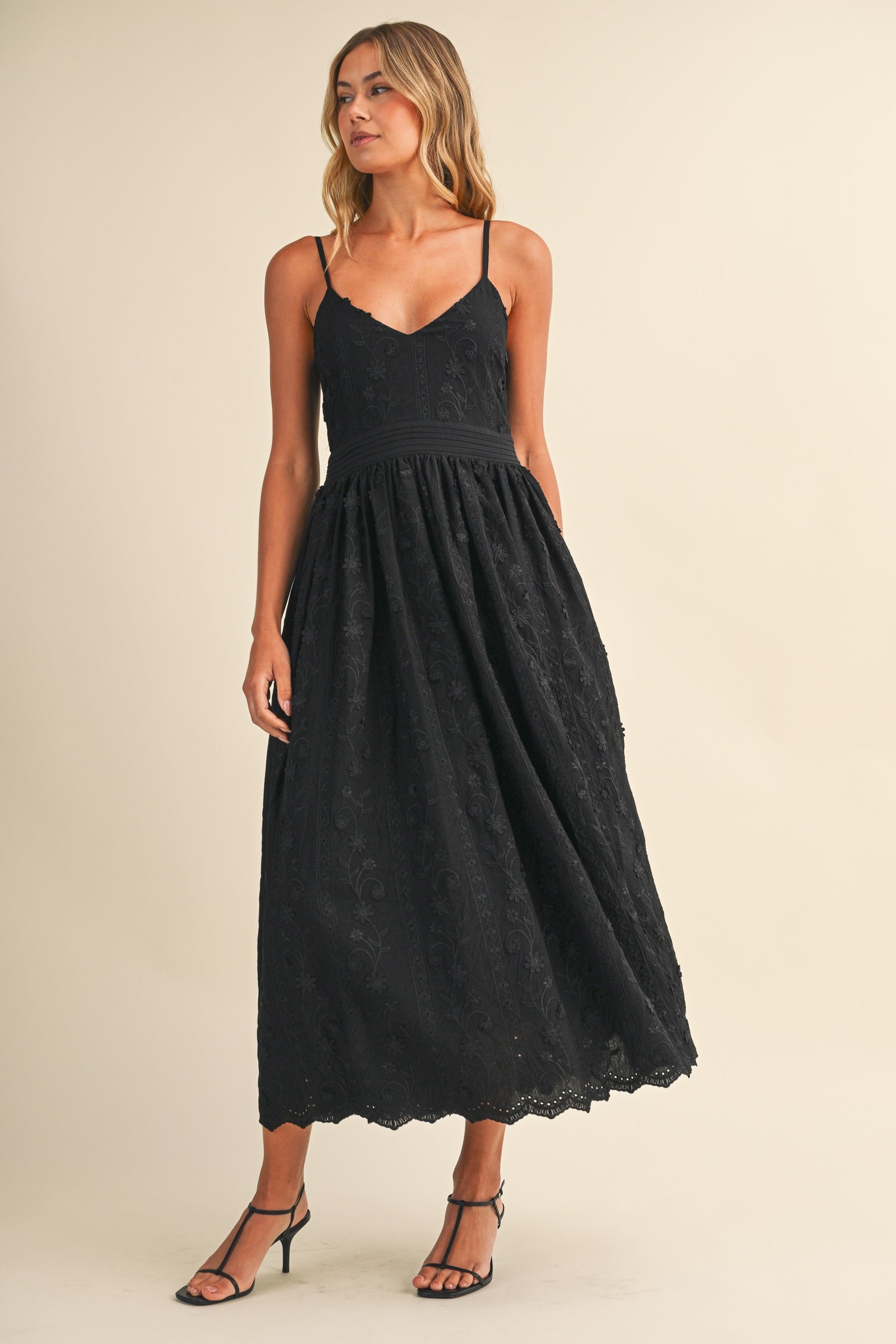 DEON Lace Midi Dress