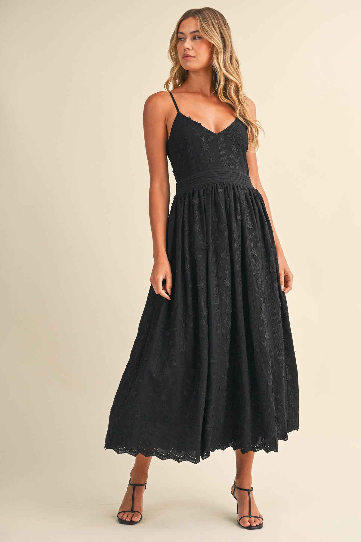 DEON Lace Midi Dress