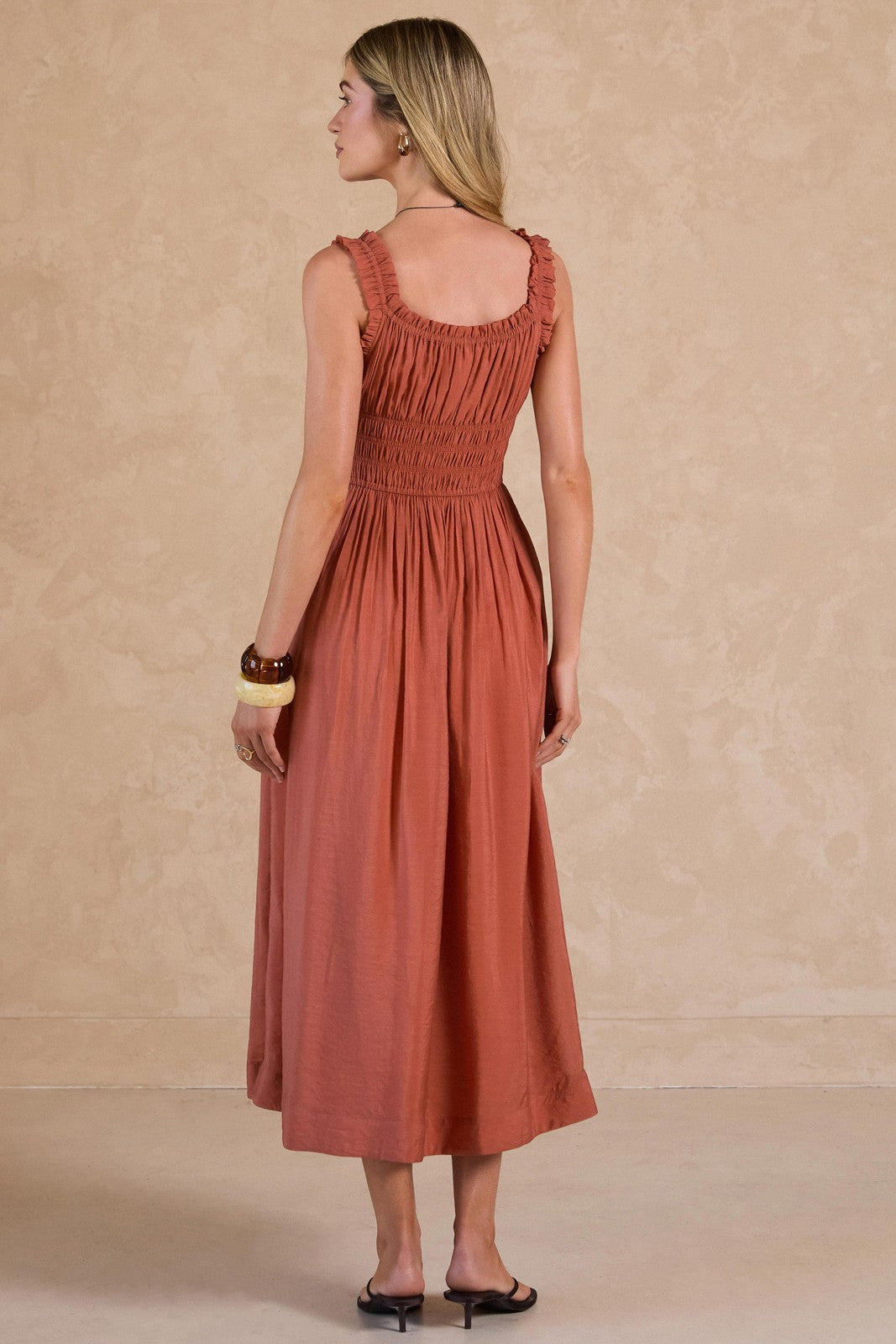 NYLAND Kisakye Sweetheart Neckline Dress