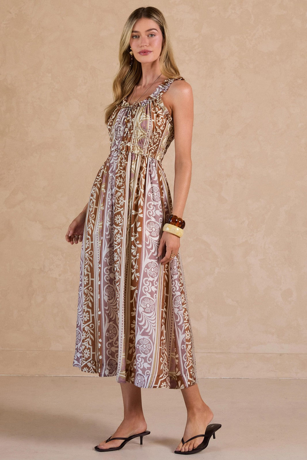 NYLAND Femi Sweetheart Neckline Dress