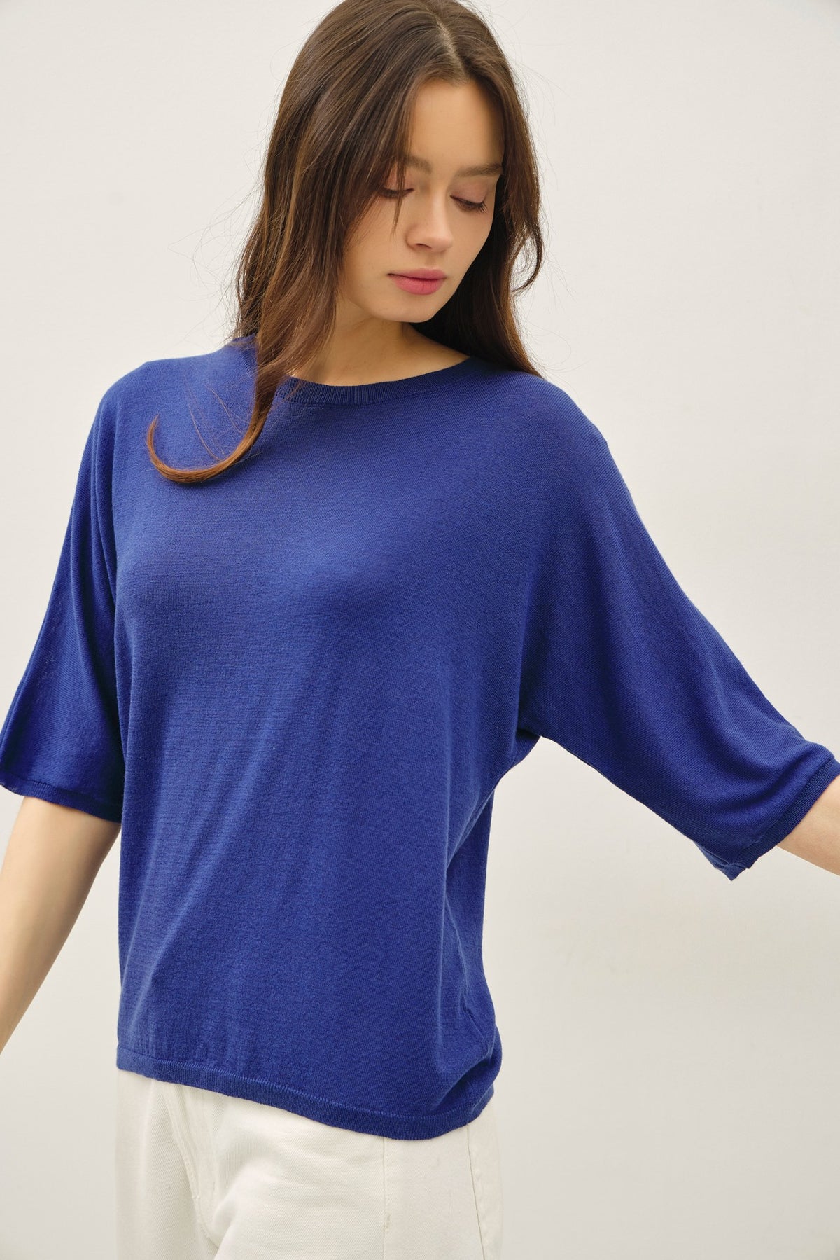 DEON Light Dolman Sweater Top