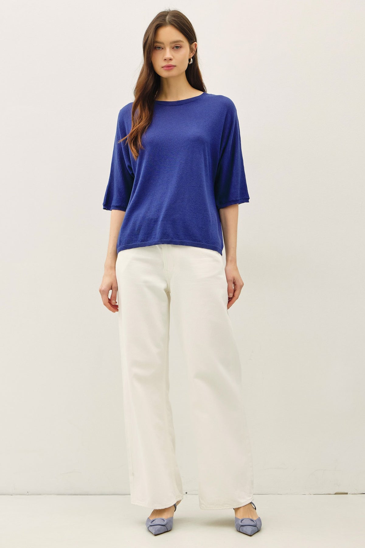DEON Light Dolman Sweater Top