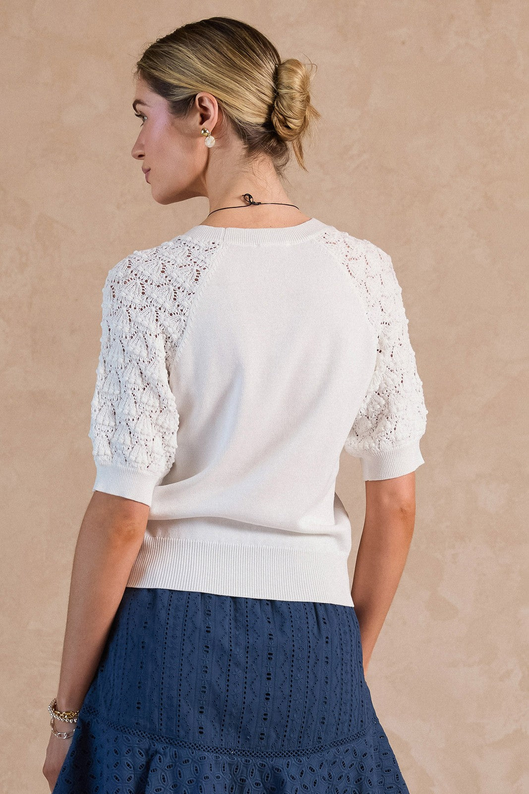 NYLAND Nunana Short Sleeve Sweater