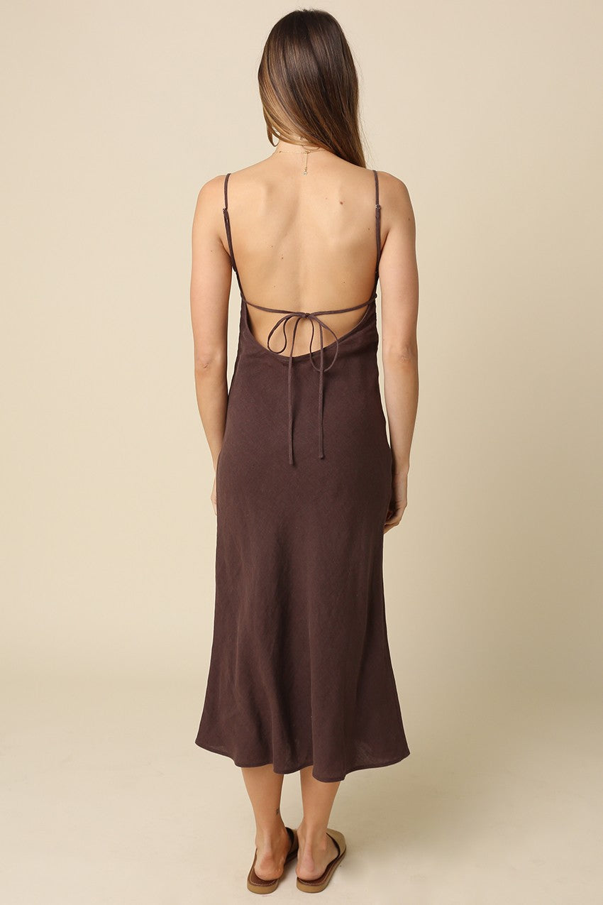 DEON Linen Cocktail Dress
