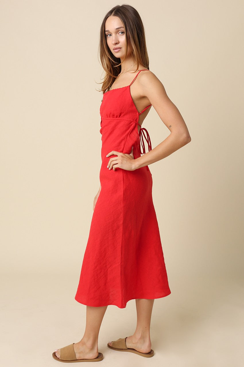 DEON Linen Cocktail Dress