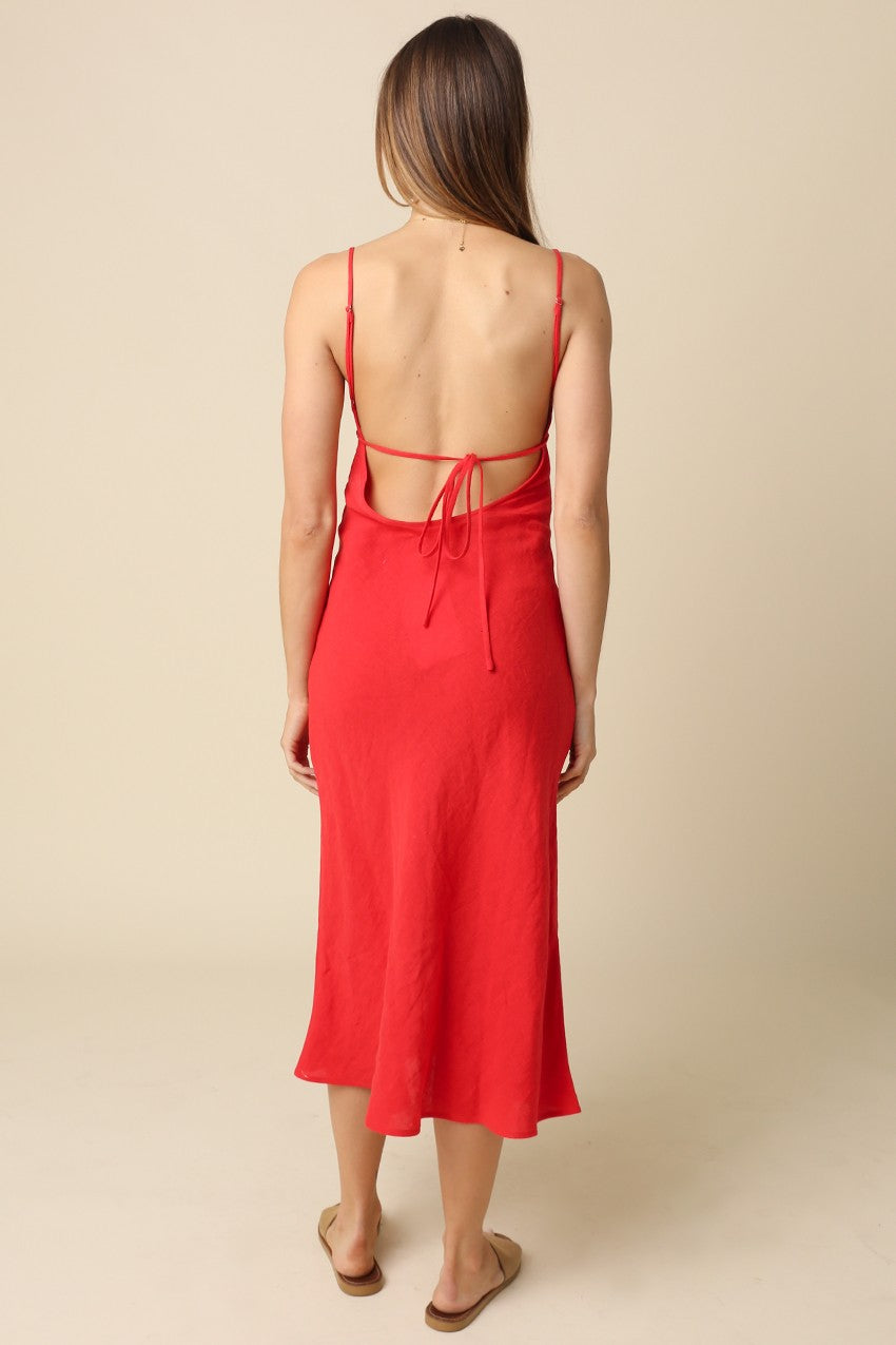 DEON Linen Cocktail Dress