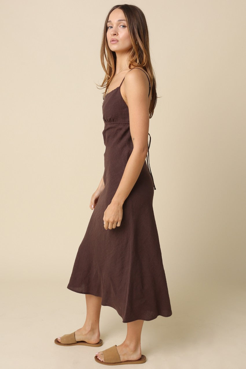 DEON Linen Cocktail Dress