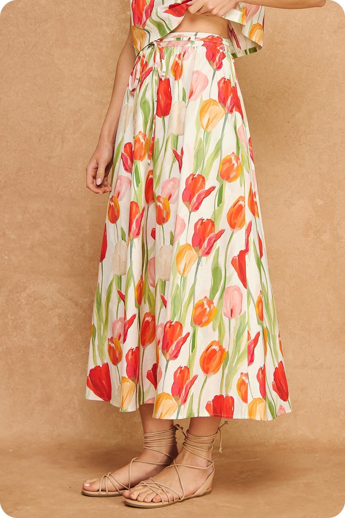 NYLAND Kalea Linen Skirt