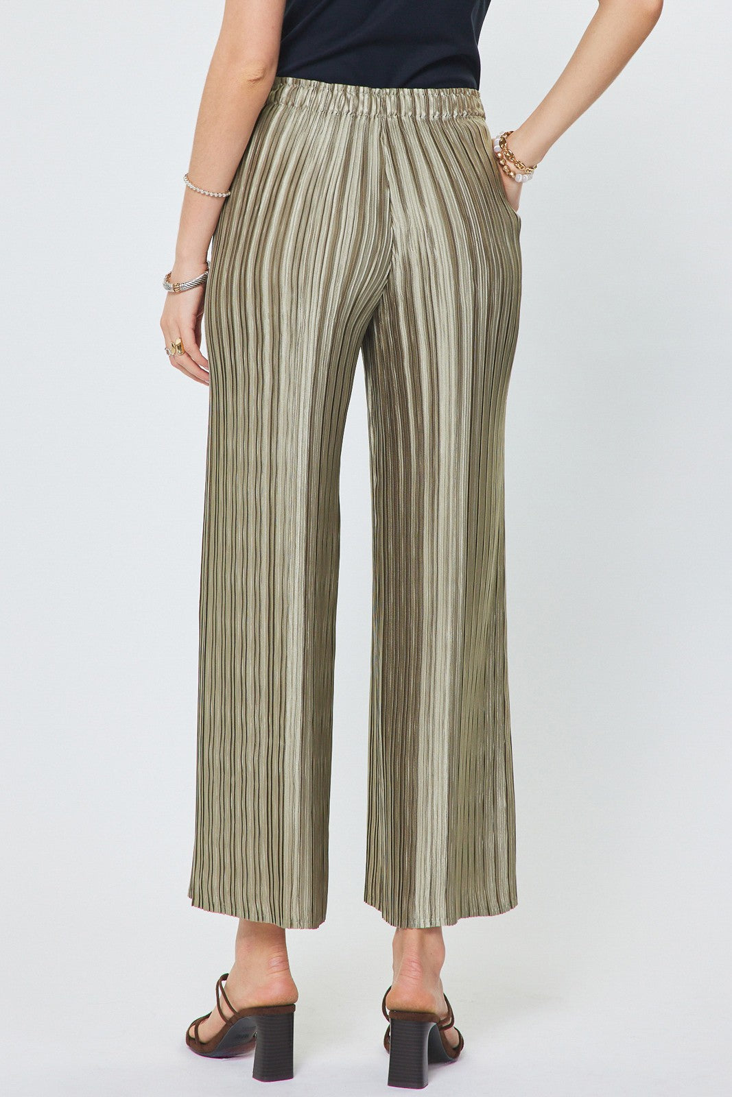 DEON Effortless Pleated Pull-On Pants