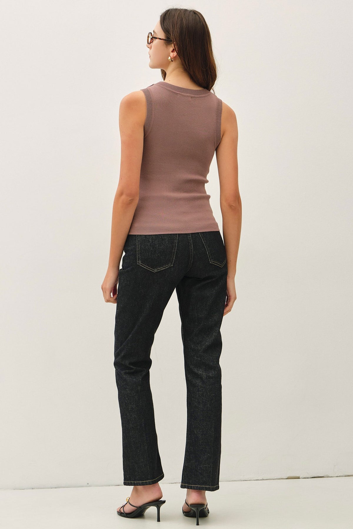 NYLAND Noemi Scoop Neck Sweater Tank