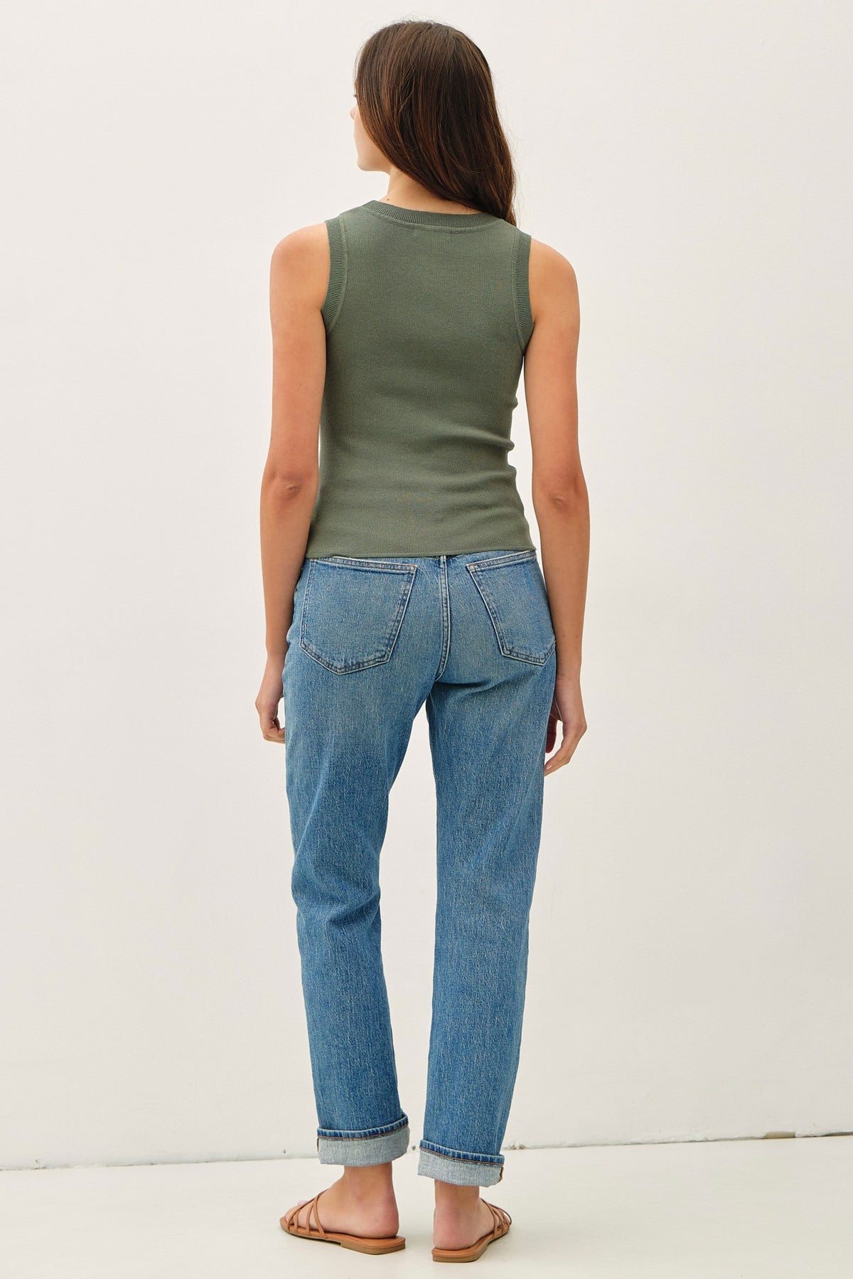 NYLAND Noemi Scoop Neck Sweater Tank