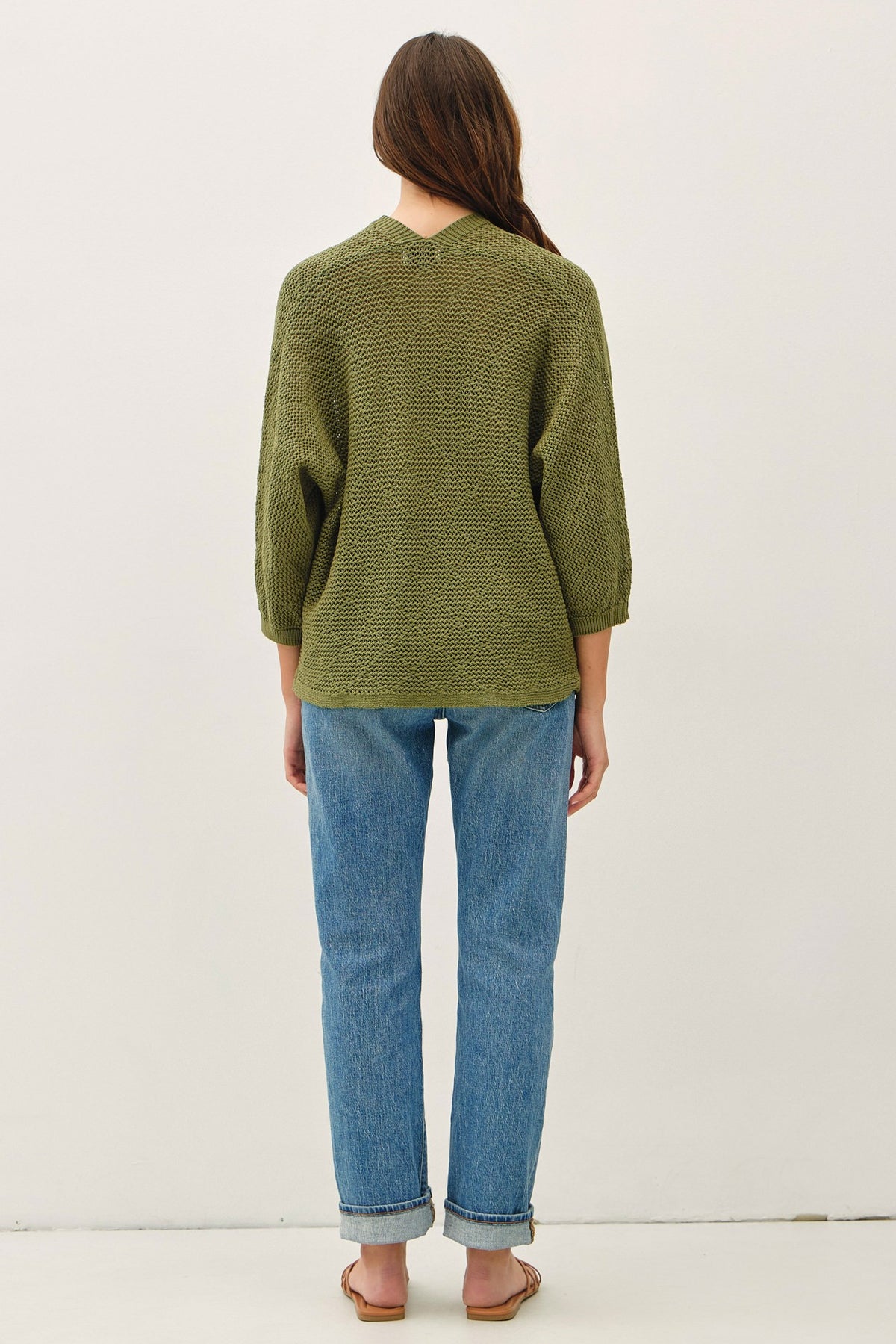 NYLAND Hadara Diamond Pattern Cardigan