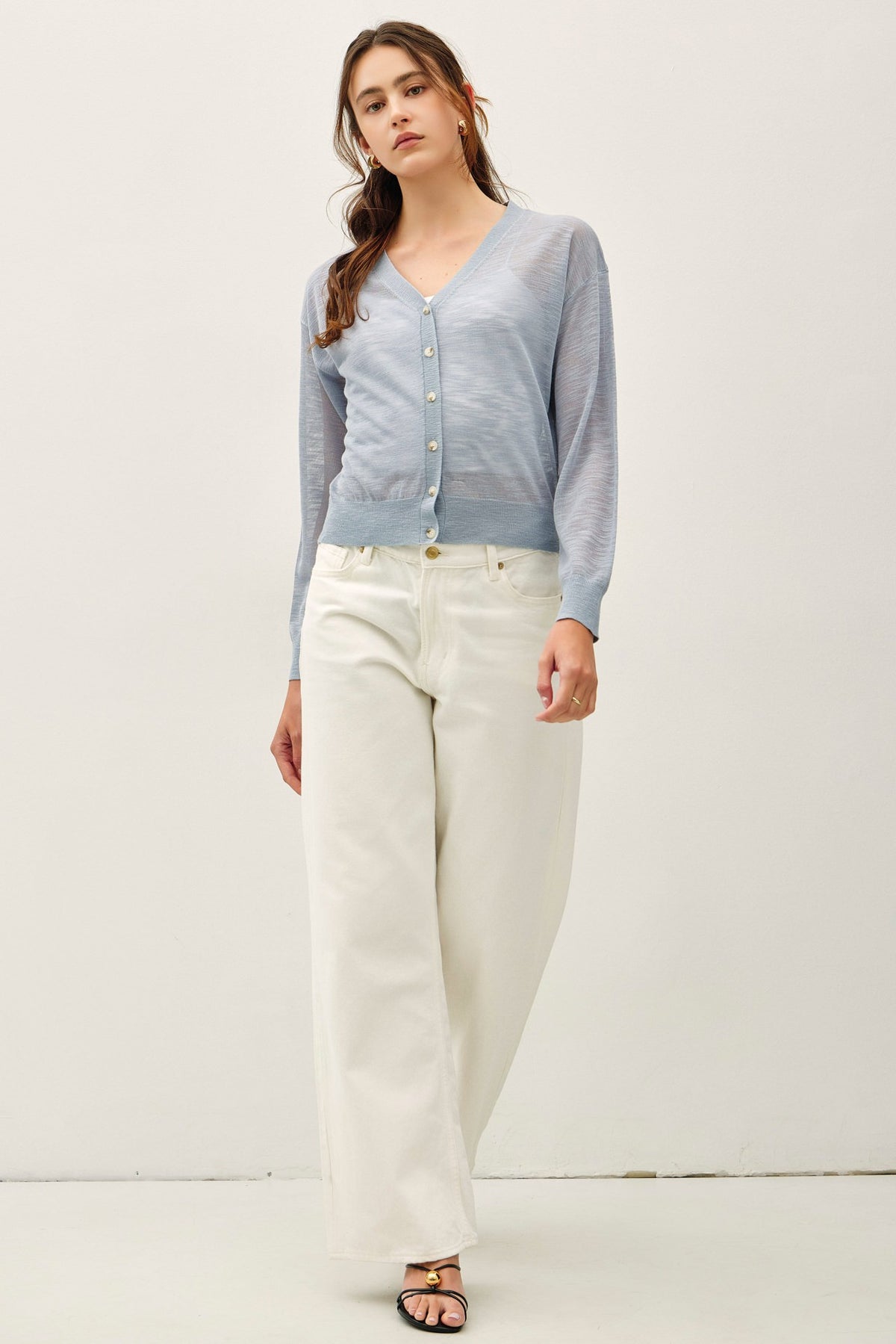 NYLAND Dittany Ultra Fine Slubbed Sweater