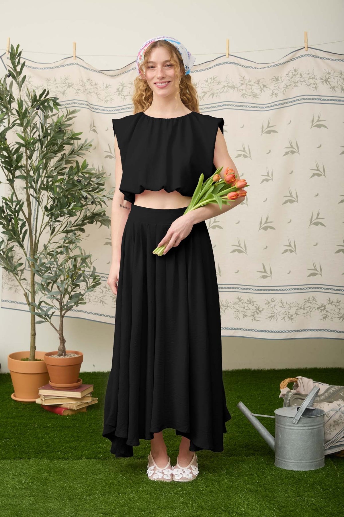 NYLAND Bubble Texture Top
