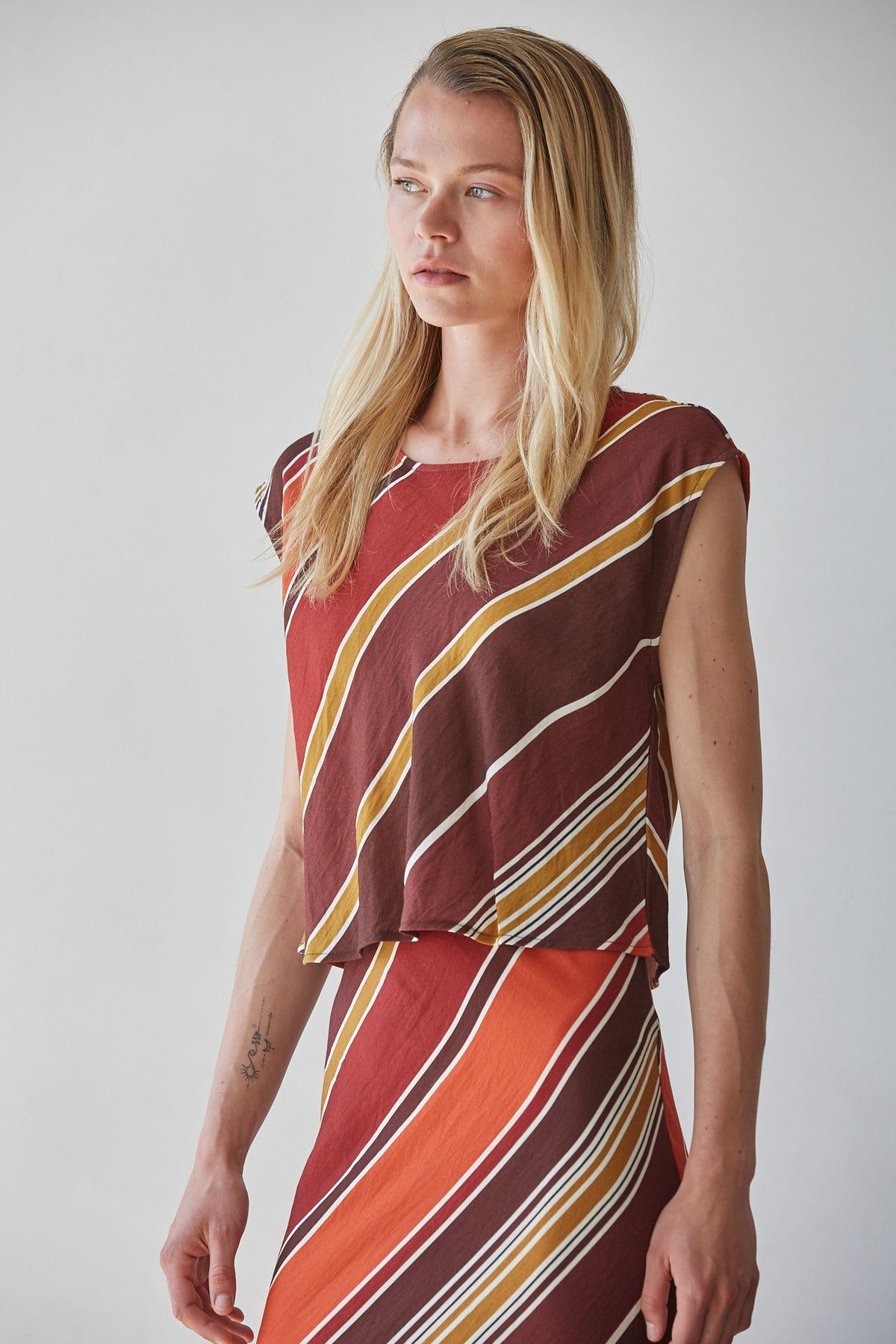 NYLAND Issey Striped Top