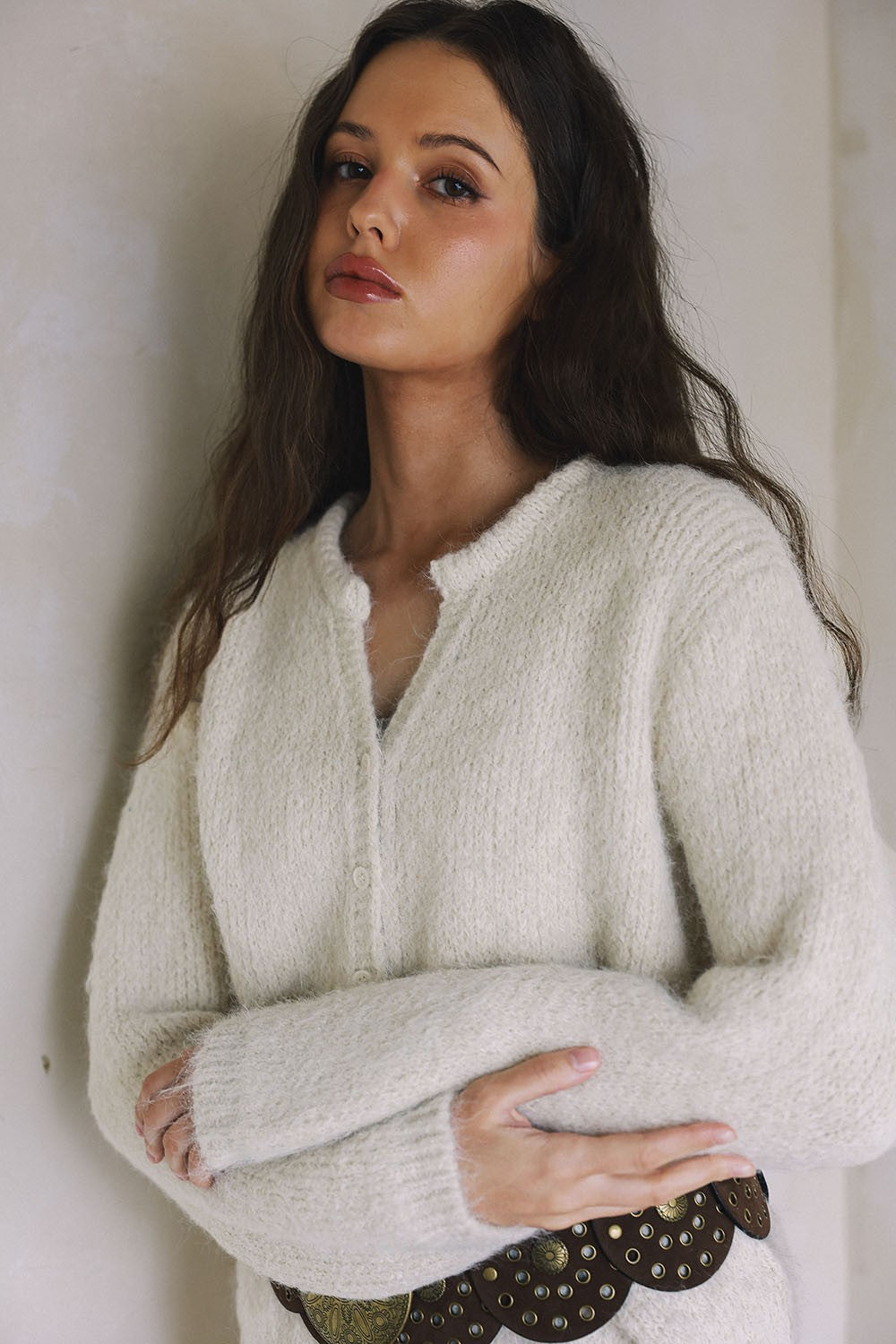 DEON LS Button Down Sweater Cardigan