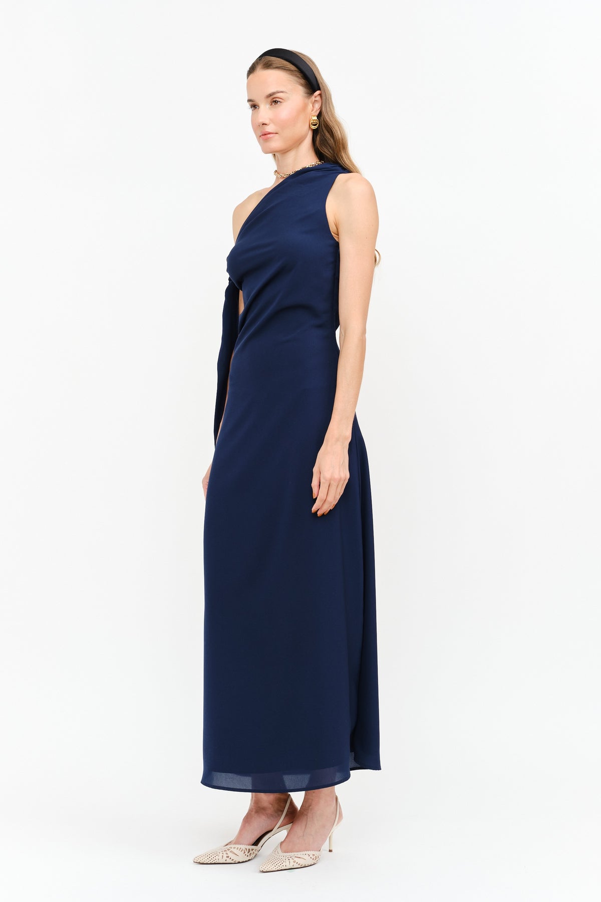 DEON Asymmetrical Midi Dress