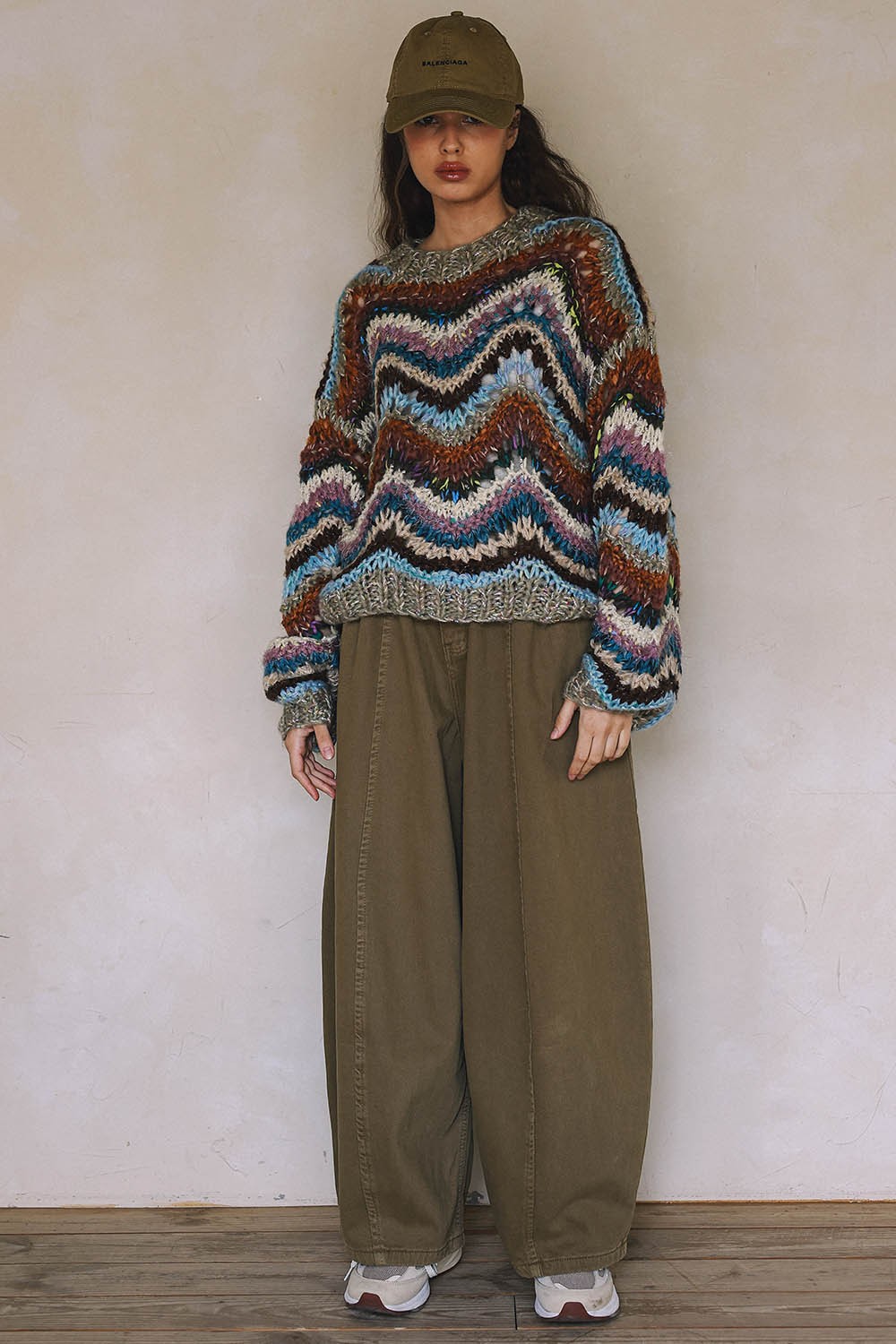 DEON Hand Knit Multicolor Sweater