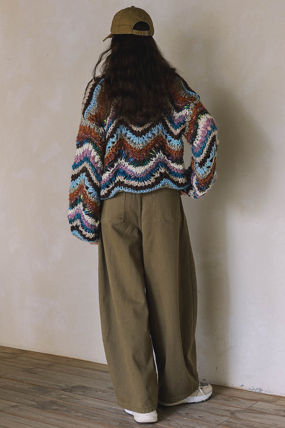 DEON Hand Knit Multicolor Sweater