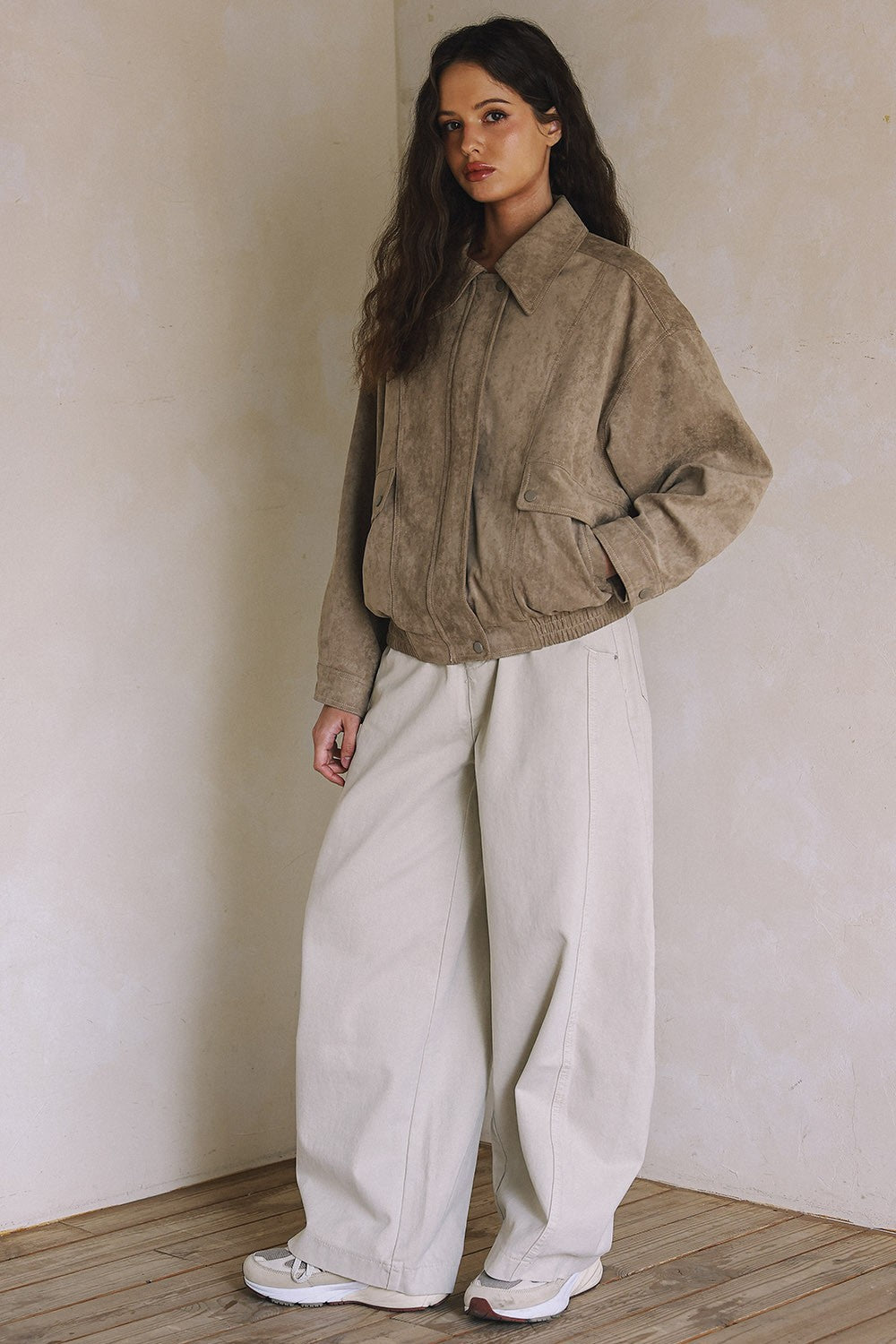 BL:S Suede Blouson Jacket