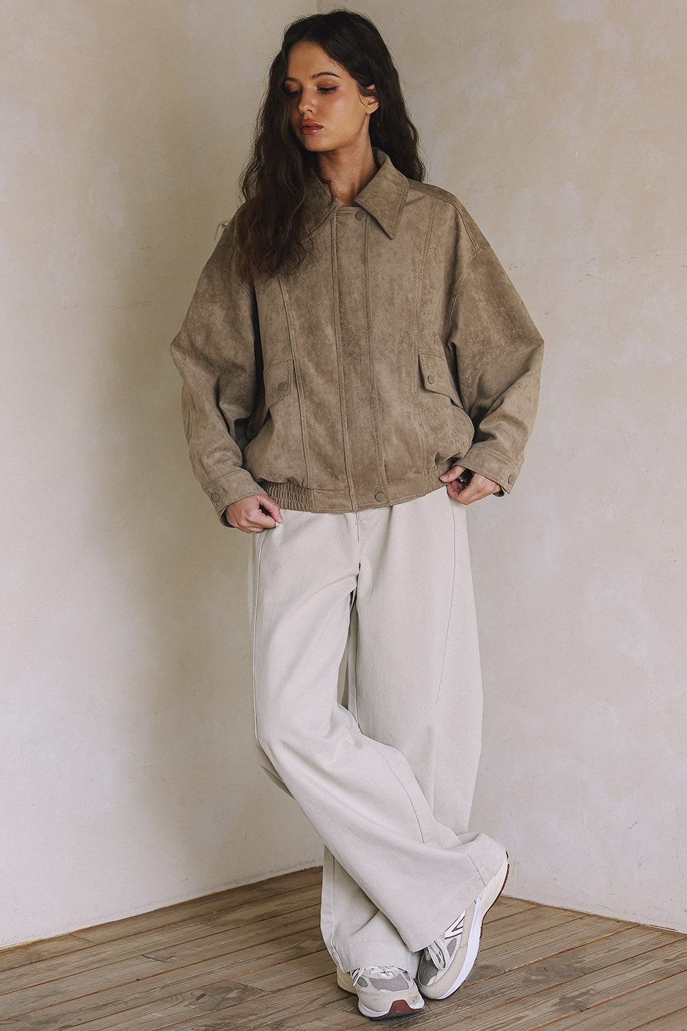 BL:S Suede Blouson Jacket