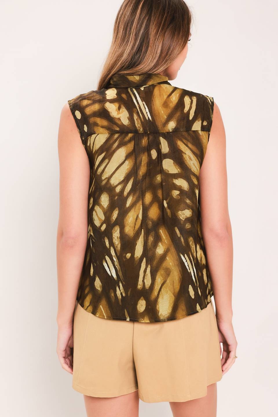 DEON Bow Tie Sleeveless Top