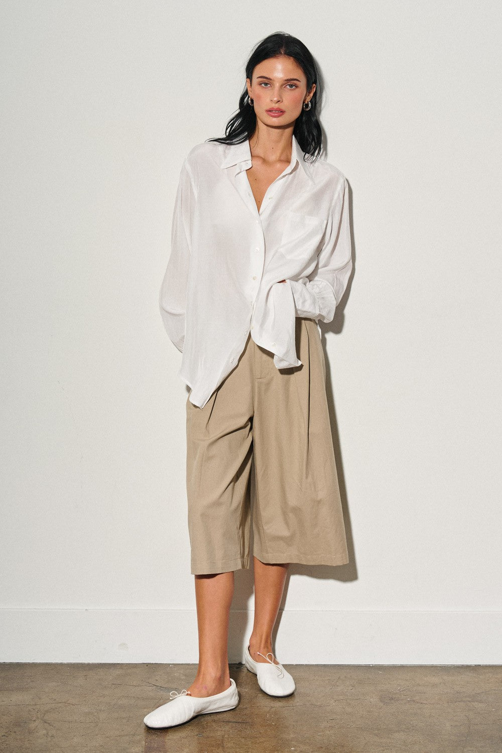DEON Silky Button Down Shirt