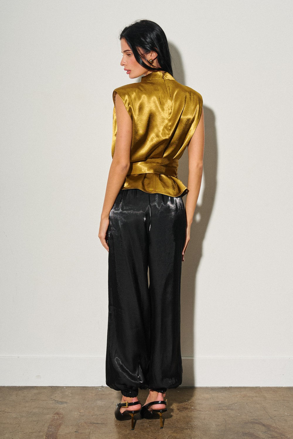DEON Drape Satin Top