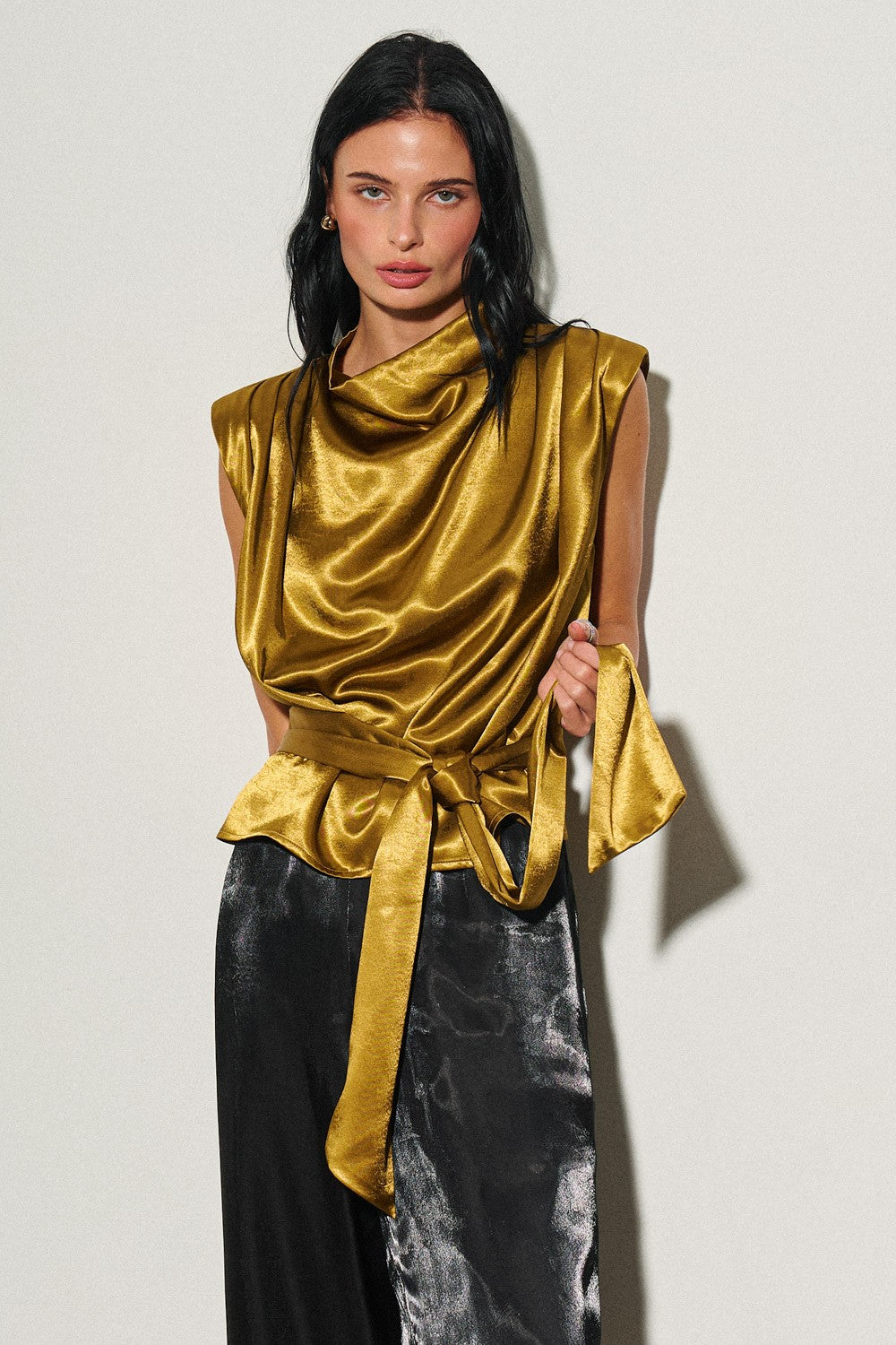 DEON Drape Satin Top