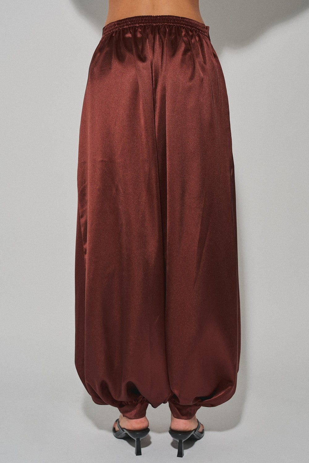 DEON Satin Balloon Harem Pants