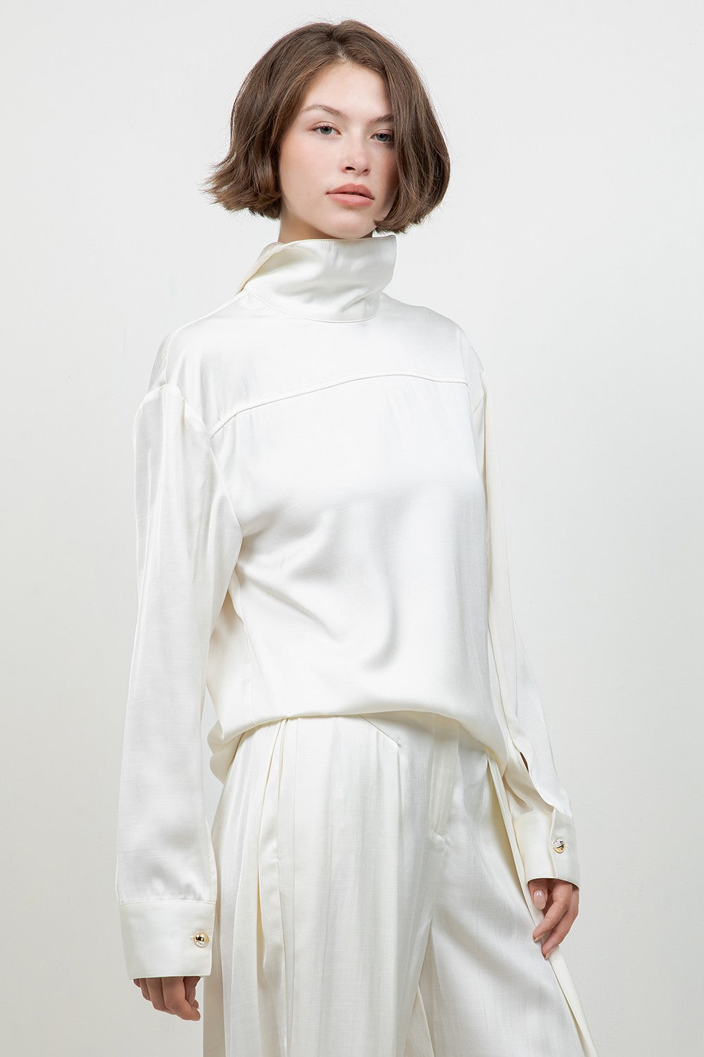 DEON Tuxedo Blouse