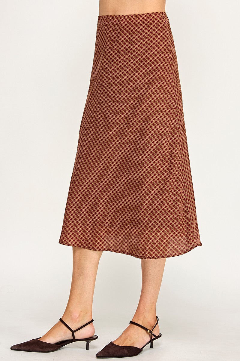 NYLAND Marleigh Printed Midi Skirt