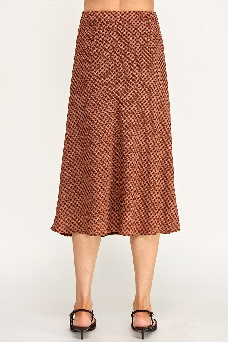 NYLAND Marleigh Printed Midi Skirt
