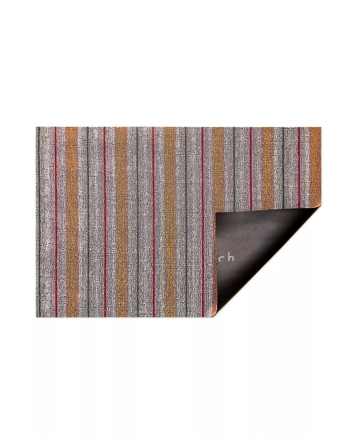 Chilewich Ribbon Stripe Shag Doormat 18x26