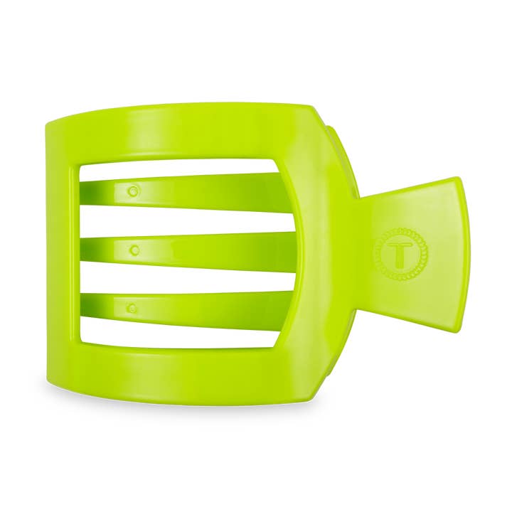TELETIES Square Flat Hair Clip - Small