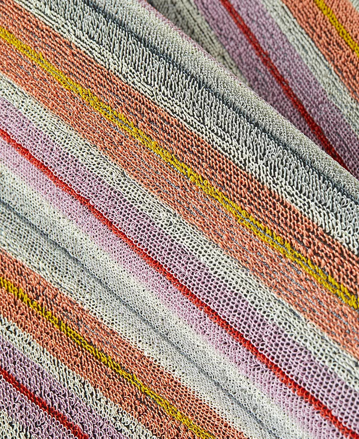 Chilewich Ribbon Stripe Shag Doormat 18x26