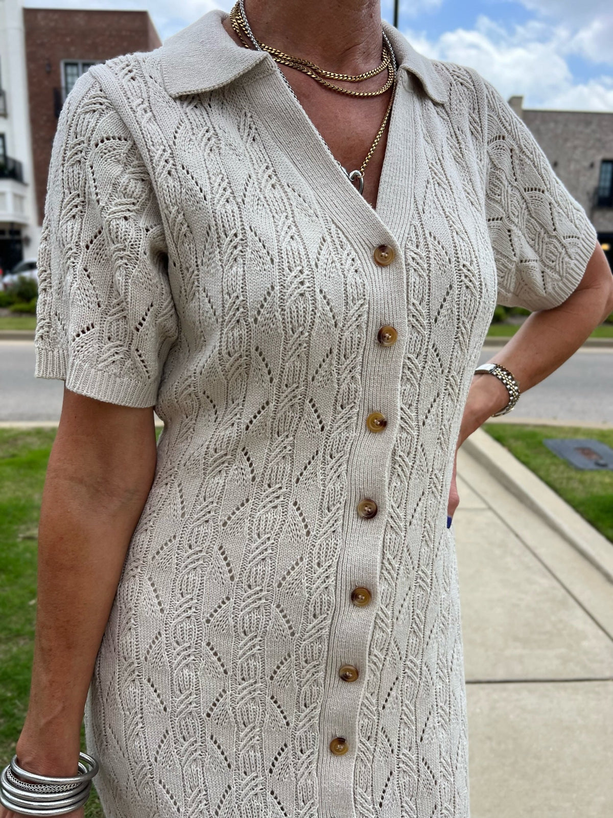 DELUC Aveiro Knit Dress