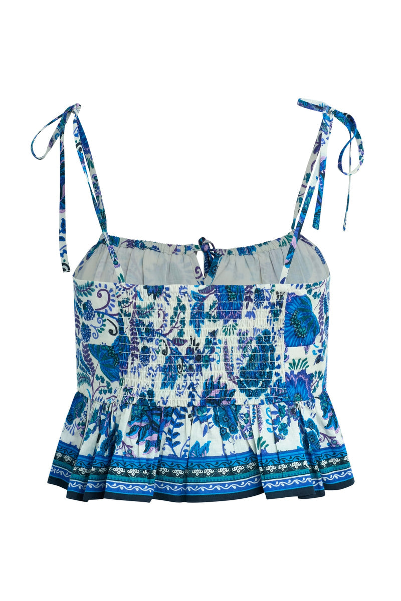 Bila77 Norwood Top in Blue Lolite