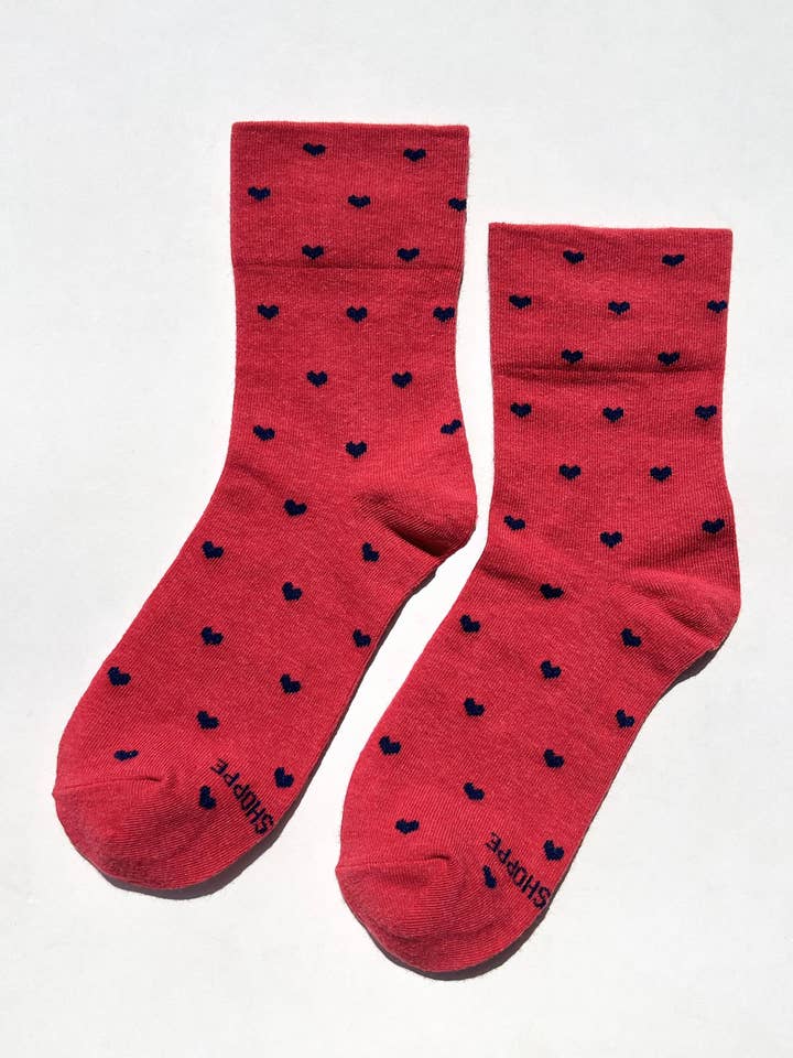 Le Bon Shoppe Heart Sneaker Socks