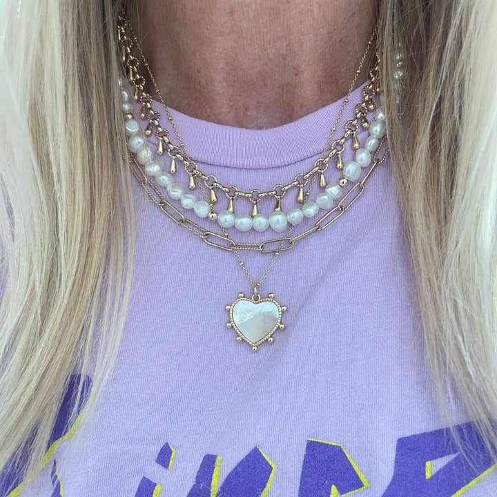 Jessica Matrasko Freyja Freshwater Pearl Necklace