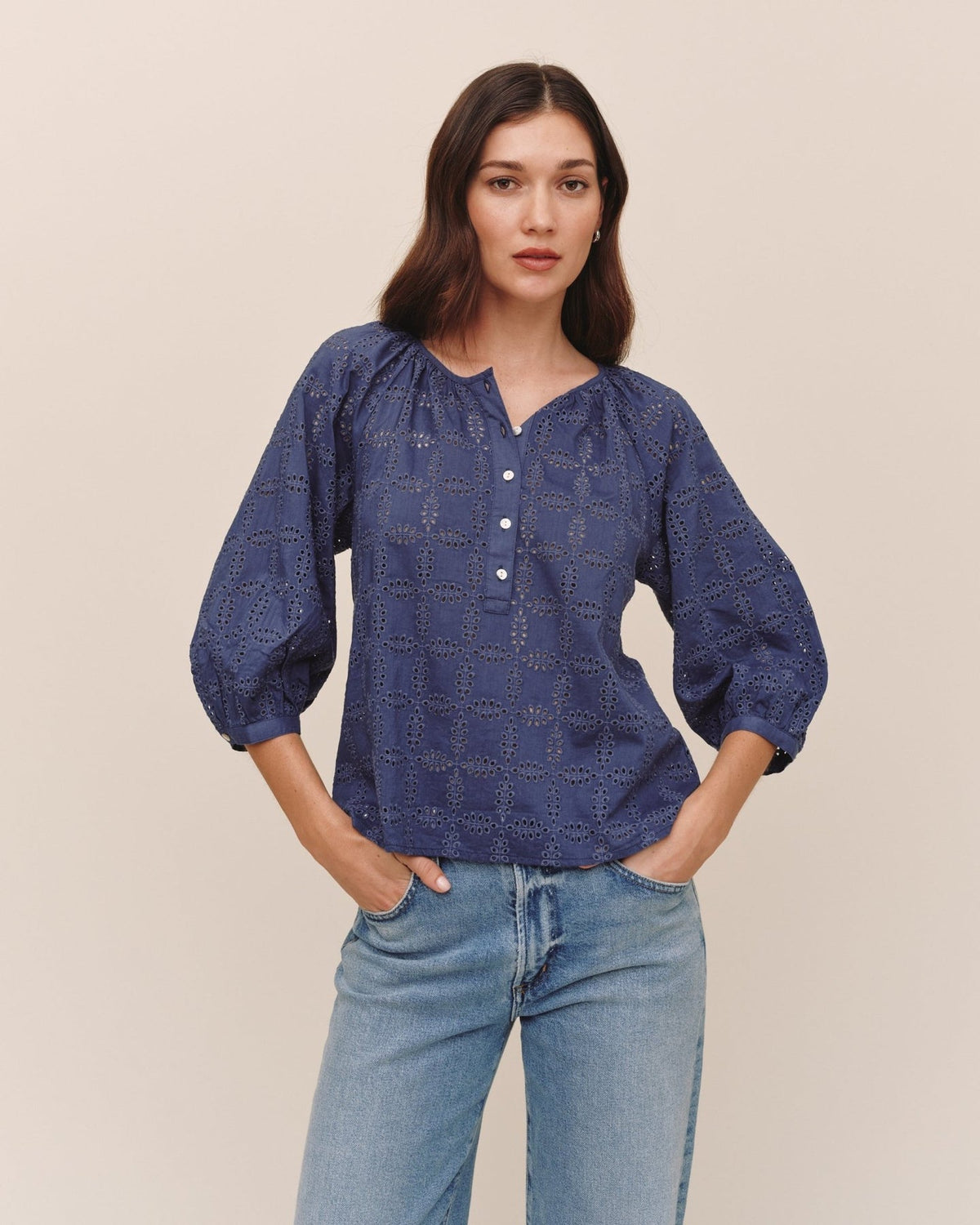 Bella Dahl 3/4 Sleeve Pullover