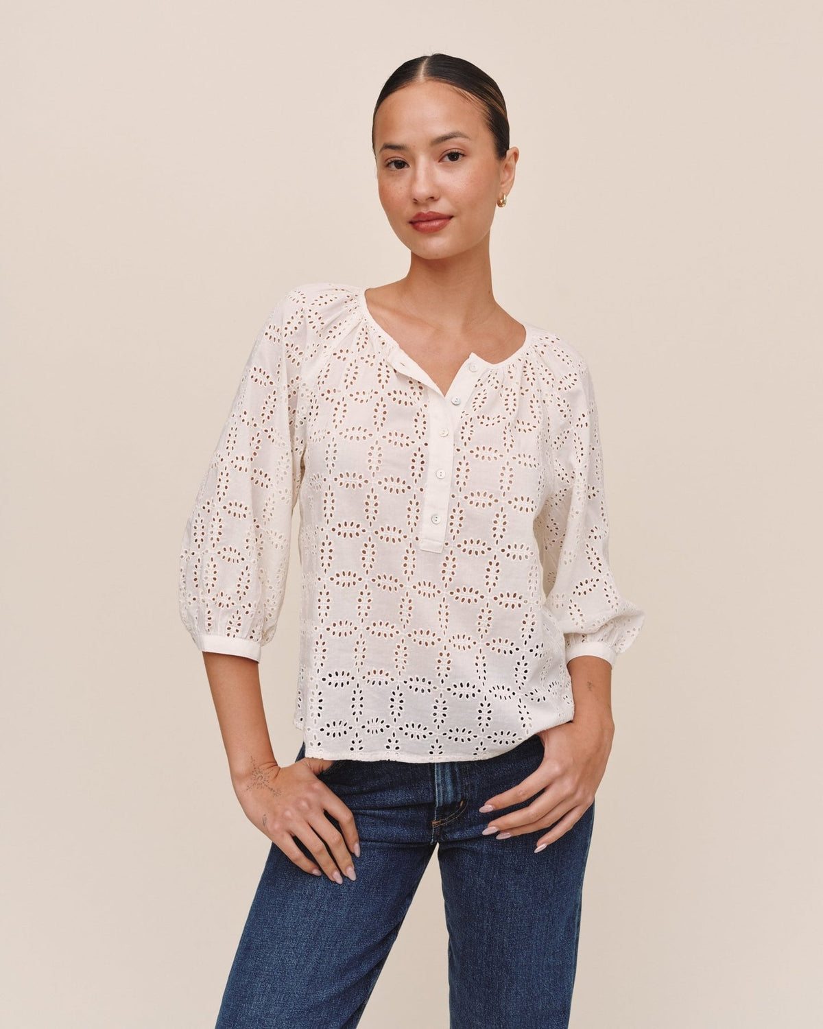 Bella Dahl 3/4 Sleeve Pullover