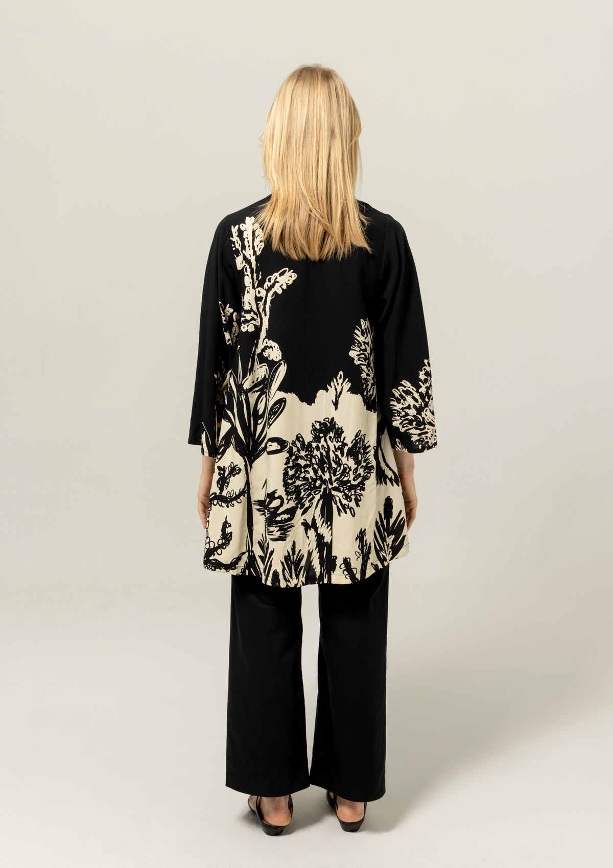 BEL KAZAN Blaze Duster in Midnight Lagoon