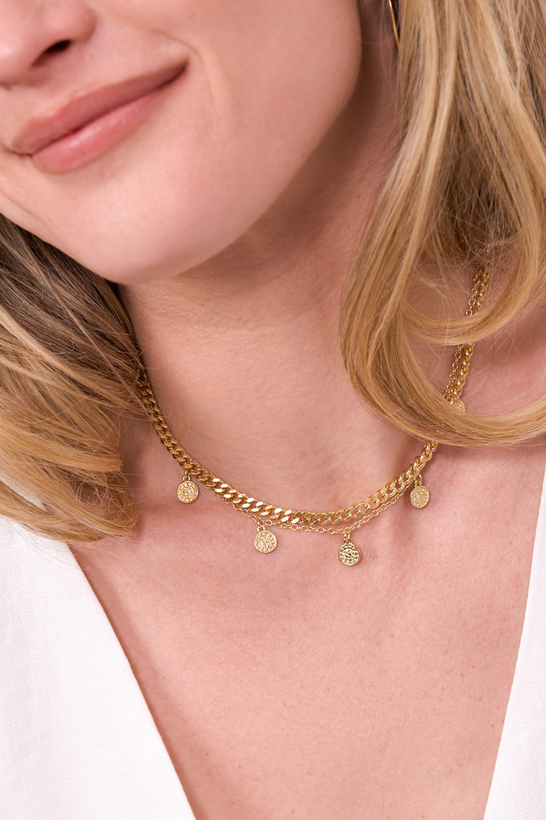 Electric Picks Golden Empire Necklace