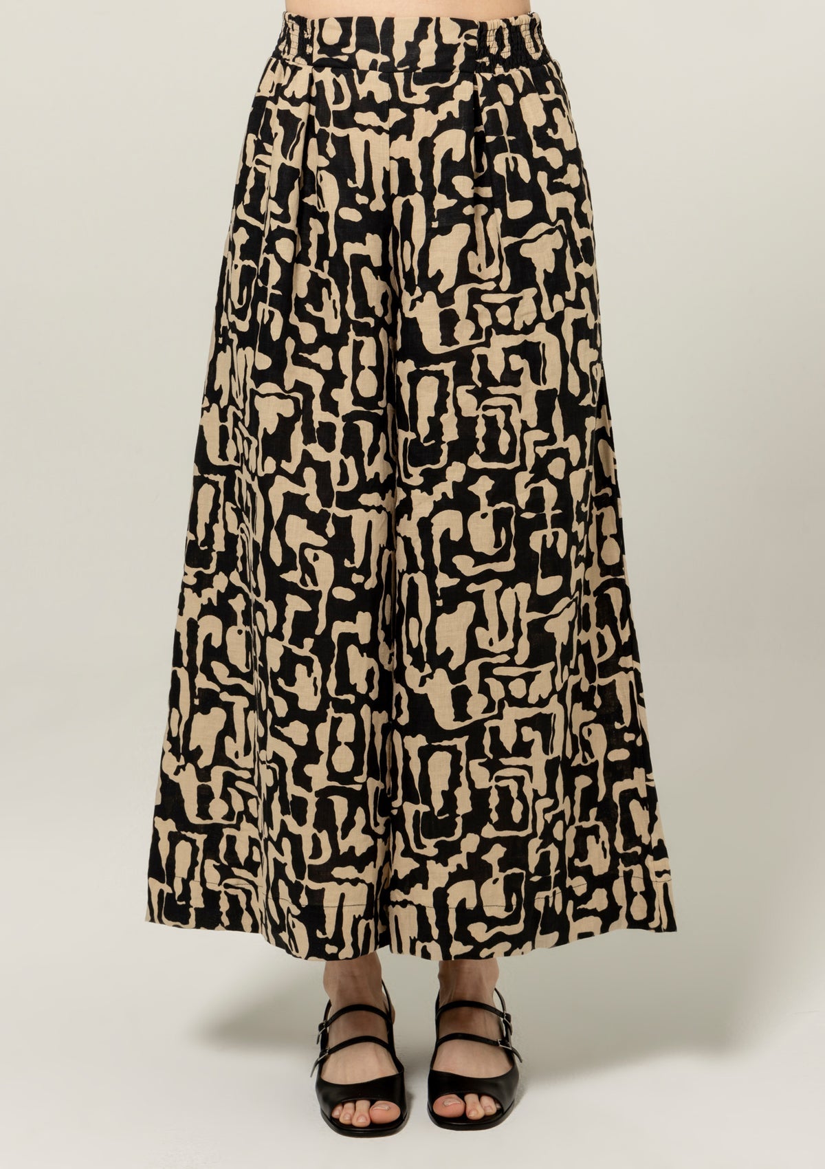 BEL KAZAN Atlas Pant in Cream Sahara