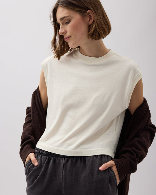 Richer Poorer Relaxed Muscle Tee Bone