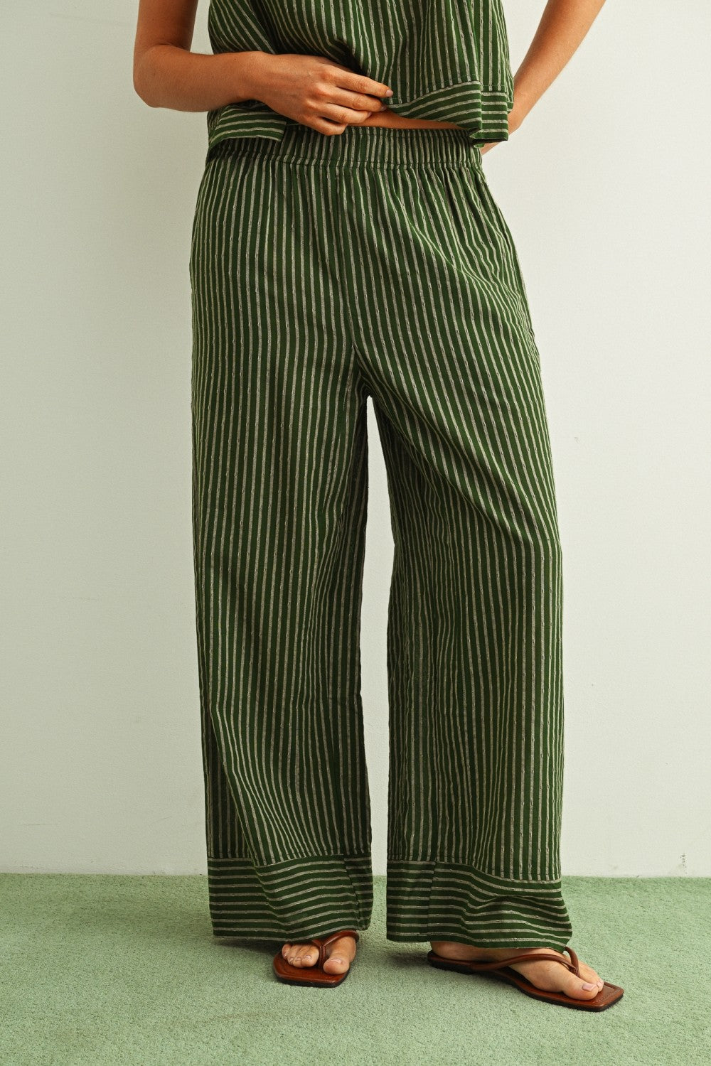 NYLAND Ezer Striped Knit Pant